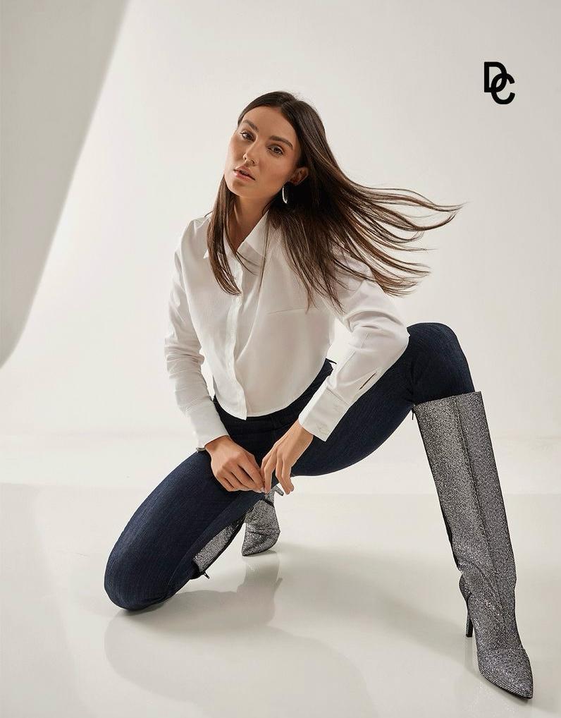 CAMISA CROPPED EM ALGODAO DICOLLANI OFF M