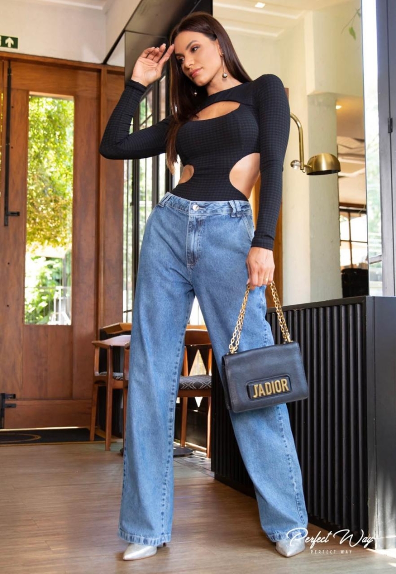 BODY PERFECT WAY PRETO COM DETALHES P